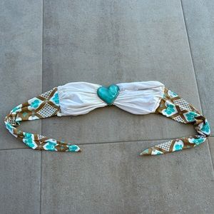 ANK bandeau bikini top